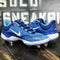 Nike Alpha Huarache Elite 4 Low Baseball Cleats Blue White DJ6521-414 Men 8