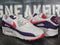 Nike Air Max 90 III White/Purple/Red Running Shoes CW1360-100 Women 8.5