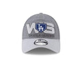 New Era Los Angeles Dodgers 2018 National League Champions Replica 9TWENTY Adjustable Hat  Gray