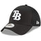 New Era Tampa Bay Rays Black Neo MLB 3930 39THIRTY Flexfit Cap Hat (Small/Medium)