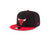 Mitchell & Ness Chicago Bulls Core Basic Snapback, Black/Red