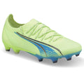 PUMA - Womens Ultra Ultimate Fg/Ag Shoes, Size: 7 M US, Color: Fizzy Light/Parisian Night/Blue Glimmer
