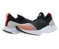 Nike Men's React Phantom Run Flyknit 2 Sneaker, Black/White/Team Orange, 11.5