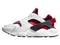 Nike Men's Air Huarache Running Shoes, White Varsity Red Oxide, 10 US