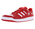 adidas Forum Low Cl Mens Shoes Size 9.5, Color: Scarlet/Cloud White