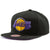 Los Angeles Lakers Mitchell and Ness Highlighter Team Pop Snapback Hat Black