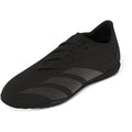 adidas Unisex Predator Accuracy.4 Sala Indoor Soccer Shoe (Black/Black/White,10.0)