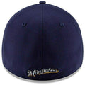 New Era Milwaukee Brewers MLB 3930 39THIRTY Flexfit Cap Hat (L/XL) Navy