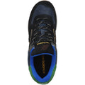 New Balance Mens Iconic 574 V2 Sneaker, Black with Varsity Green, 9 US