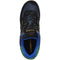 New Balance Mens Iconic 574 V2 Sneaker, Black with Varsity Green, 10 US