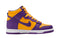 Nike Youth Dunk High GS DZ4454 500 Lakers - Size 6.5Y