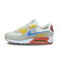 Nike WMNS Air Max 90 Light Bone Vivid Sulphur, White, 7.5 US