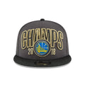 New Era Golden State Warriors 2018 NBA Finals Champions Locker Room Snapback Hat