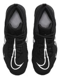 Nike Alpha Menace 3 Shark Little/Big Kids' Football Cleats (Black/White, us_Footwear_Size_System, Big_Kid, Numeric, Wide, Numeric_2)