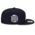 New Era Atlanta Braves 59FIFTY 2021 World Series Side Patch Team Color Fitted Cap, Hat (7 1/2)