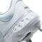 Nike Alpha Huarache Elite 4 Low FD2745-100 White-Wolf Grey-Black Men's Metal Baseball Cleats 11.5 US