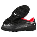 Nike Youth Hypervenom Phelon Turf Shoes [BLACK/HYPER PUNCH/BLACK] (2Y)