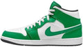 Jordan Nike Air 1 Mid Mens Lucky Green DQ8426 301 - Size 12,Lucky Green/Black-white