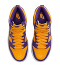 Nike Youth Dunk High GS DZ4454 500 Lakers - Size 6Y