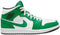 Jordan Nike Air 1 Mid Mens Lucky Green DQ8426 301 - Size 12,Lucky Green/Black-white