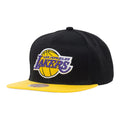 Mitchell & Ness Adult Los Angeles Lakers Original Fit 2000 NBA Finals Hardwood Classics Cap Hat Black