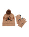 Jordan Big Boys Pom Beanie 2 Piece Set (B(9A0869-X0L)/B, 8-20 Years)