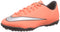 Nike JR MERCURIAL VICTORY V TF boys soccer-shoes 651641-803_13.5C - Bright Mango, Hyper Turquoise, Metallic Silver