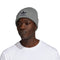 adidas Originals Trefoil Beanie, Heather Grey/Black 3, One Size