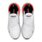 Nike Men's Air Max 270 Running Shoes, White/Black-Hot Punch, 8 M US