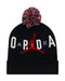 Jordan Big Boys Pom Beanie 2 Piece Set (B(9A0869-023)/W, 8-20 Years)