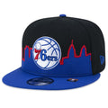 New Era Philadelphia 76ers 9FIFTY 2022 Tip-Off Series Snapback Cap, Adjustable Hat