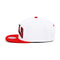 Mitchell & Ness Chicago Bulls Snapback Hat - White/Red - Basketball Cap