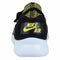 Nike Women's Air Sockracer Flyknit Black/White Yellow Strike Running Shoe 7 Women US