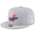 New Era MLB 59FIFTY Cooperstown Authentic Collection Fitted On Field Game Cap Hat (as1, Numeric, Numeric_7_and_3_Quarters, Los Angeles Dodgers Gray Cooperstown)