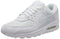 Nike Men's Stroke Running Shoe, White White White Wolf Grey, 8