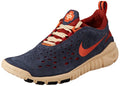 Nike Men's Free Run Trail Running Shoes, Thunder Blue/Orange-cinnabar, 11