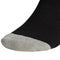 adidas Originals Men's Roller Crew Socks (3-Pair), Black/White/Heather Grey, Large