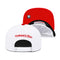 Mitchell & Ness Chicago Bulls Snapback Hat - White/Red - Basketball Cap