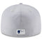 New Era MLB 59FIFTY Cooperstown Authentic Collection Fitted On Field Game Cap Hat (as1, Numeric, Numeric_7_and_7_eighths, Los Angeles Dodgers Gray Cooperstown)