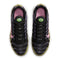 Nike Grade School Air Max Plus Running Shoes (4Y, Black/Canyon Purple/Pilgrim/Elemental Pink)