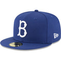 New Era MLB 59FIFTY Cooperstown Authentic Collection Fitted On Field Game Cap Hat (as1, Numeric, Numeric_7_and_1_Eighth, Los Angeles Dodgers Blue Cooperstown)