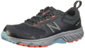 New Balance Women's 510 V5 Trail Running Shoe, Gunmetal/Wax Blue/Wax Blue, 9.5 Wide