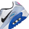 Nike Air Max 90 LTR (Big Kid) White/Black/Blue Whisper/Hyper Royal 6.5 Big Kid M