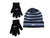 Nike Boy`s Futura Foldover Beanie & Glove 2 Piece Set (Black(9A2843-K08)/Heather, 8-20)