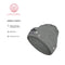 adidas Originals Trefoil Beanie, Heather Grey/Black 3, One Size