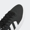 adidas Tyshawn Shoes - Black/White/Gold Metallic - 7.5