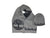 Timberland Men`s Logo Jacquard Scarf and Reversible Beanie 2 Piece Set (One Size, Grey(T100906C-C81))