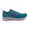 Brooks Women's Levitate 5 Neutral Running Shoe - Blue/Porcelain/Pink - 9 Medium