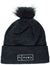 PUMA Women's Evercat Pom Beanie, Black, One Size