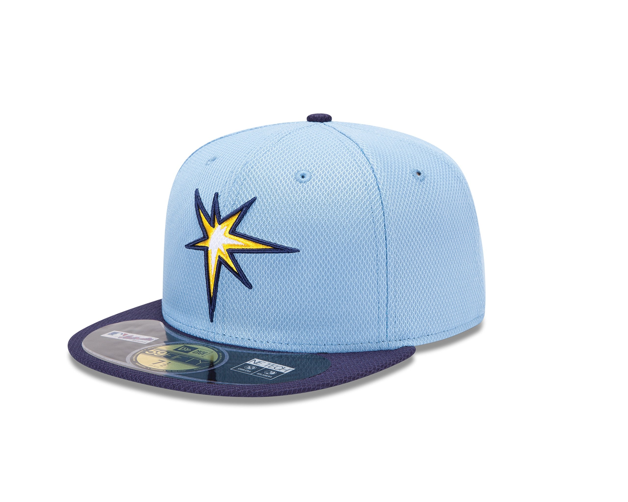  MLB Tampa Bay Rays Men's Authentic Diamond Era 59FIFTY Fitted  Cap, 7 3/4, Blue : Sports Fan Baseball Caps : Sports & Outdoors